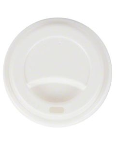 RD-V1625DL-08W LID PLAS DOME 8 OZ SIP WHT PS VINTAGE FIT 8 OZ HOT 1000/CS