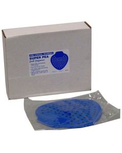 AO-99 AMERICO 562030 SUPER PEA DEODORIZING URINAL SCREEN, BLUE, MINT FRAGRANCE, 12/CS