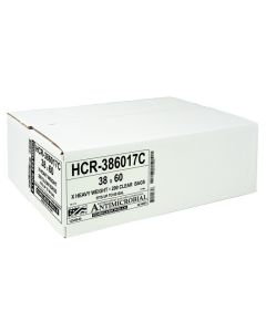 AP-HCR-386014C ALUF HIGH DENSITY CAN LINDER, 38x60, .45MIL, CLEAR, 200/CS