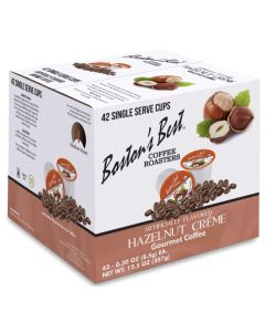 BB-101008 BOSTON'S BEST HAZELNUT CREME SINGLE SERVE CUP 42/CS