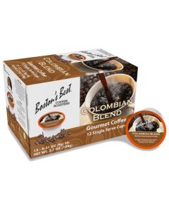 BB-101029 BOSTON'S BEST COFFEE COLOMBIAN-MED 72/CS