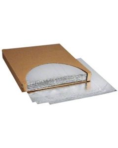 BR-5C16 BROWN PAPER GOODS 5C16 CUSHION FOIL WARMING WRAP, 14"X16", PLAIN FOIL SUB WRAP, DISPENSER BOX 500/BOX