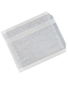 BR-710A BROWN PAPER GOODS 710 PLAIN WHITE STANDARD GREASE RESISTANT SANDWHICH BAG, 6" X 3/4" X 6-1/2" 6000/CS