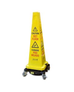 BS-HSC6000 BISSELL COMMERCIAL HURRICONE BATTERY FLOOR DRYER WITH SAFETY CONE ATTACHED TO DRYER, EA