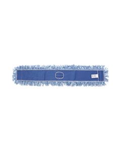 BWK1148 DUST MOP HEAD, COTTON/SYNTHETIC BLEND, 48" X 5", BLUE