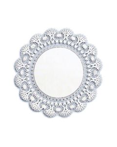 HM-500236 DOILY 8" CAMBRIGE LACE 1000/CS