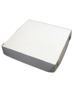 PB-CLA0808W PIZZA BX 8X8 WHT 100/CS CLAY COAT PLAIN WHITE