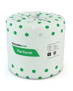 CT-B340 CASCADES TOILET TISSUE 2PLY 336/SHT 4X3.5" PERFORM POLYPAK ECO 48/CS