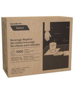 CT-N010 NAP BEV WHT 1PLY SELECT 8.5X8.5 4000/CS