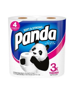 CD-PANDA PANDA 10002974 STREAMCARE™ TOILET PAPER 4" X 4", 2-PLY, 176 SHEETS/ROLL (24 ROLLS PER CASE)