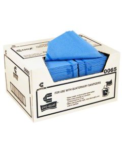 CH-0065 WIPER PRO QUAT BLU/BLU ST MED 13X21 150/CS