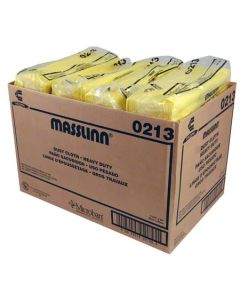 CH-0213 WIPER DUST MASSLINN YEL HVY 14 3/8X24 8PKS 50/PK
