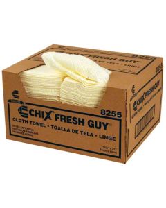 CH-8255 WIPER FS CHIX FRESH GUY YEL MED 12.5X21 MICROBAN 150/CS