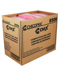 CH-8506 WIPER FS CHIX WET WIPE PINK LT COMD 11.5X24 9/100CT