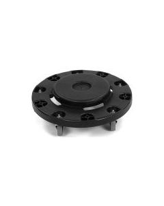 CI-3691003 CARLISLE FLO-PAC ROUND CONTANER DOLLY BLACK, EA