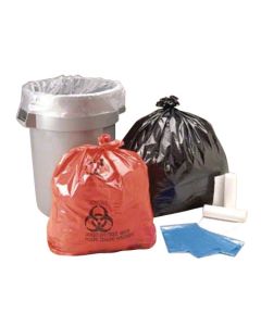 CB-333918B AEP DARTBUSTER CAN LINER 33"x39" 18mc BLACK 200/CS