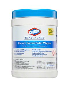 CP-30577 WIPE GERMICIDAL W/BLEACH 6/150 HEALTHCARE