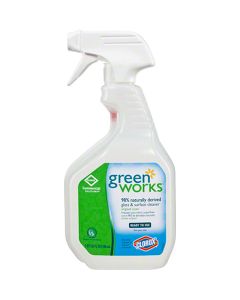 CP-00459EA CLOROX GREEN WORKS NATURAL GLASS & SURFACE CLEANER 32oz EA