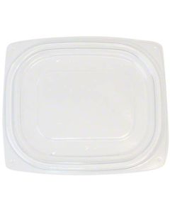 DA-C32DLR LID PLAS CLR FLAT MED RECT PS FITS 24,32 CLEARPAC 504/CS