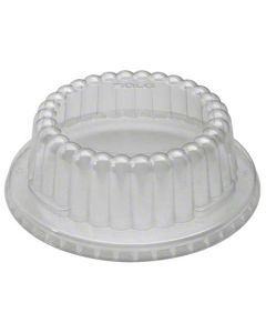 SO-DF16 LID PLAS DOME 16OZ CLR FLTTOP PET 4.6X1.5 FIT VS5&616 500/C