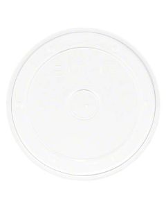 SO-LVP508 LID PLAS 6-8 OZ CLR VENTED PP FITS VS&V 6OZ & 8OZ 1000/CS