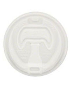 SO-OPT316 DART OPT316 OPTIMA HOT CUP LID, WHITE, POLYSTYRENE, SIP HOLE, RECLOSEABLE 1000/CS