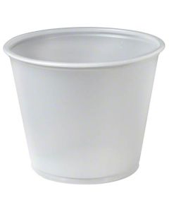 SO-P550N SOLO PORTION CUP 5.5oz, 3" TOP, TRANSLUCENT, POLYSTYRENE, RECYCLEABLE 2500/CS