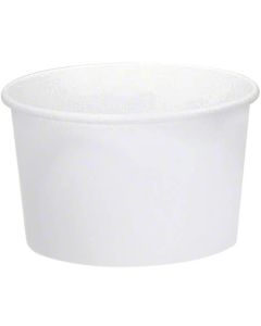 SO-VS508-W CONT PPR 8OZ HT/CLD WHT 1000/ SS LID DF8,8TFLV,LVS508