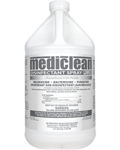 MEDICLEAN DISINFECTANT SPRAY PLUS FRAG FREE 4X1 GAL *NOT AVAILABLE IN CANADA OR CALIFORNIA