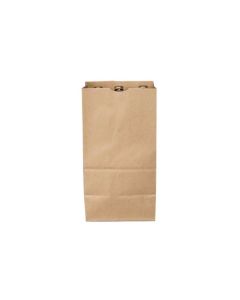 DU-25-65-K DURO 72609 KRAFT LIQUOR & BEER BAG 8 1/4" X 6 1/8" X 15 7/8" - 25# SHORTY BEER BAG 65#BW HUSKY SQUAT (300/CS)