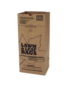 DU-LAWN/LEAF BAG LAWN&LEAF RETAIL KRAFT TRIFOLD PAK 16X12X35 12/5CT