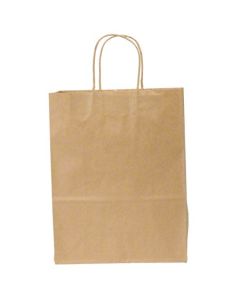 DU-10513K-50 BAG SHOP MISSY KRAFT 50#BW W/H 10X5X13 250/BX