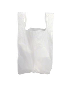 DU-84575 BAG POLY T-SHIRT 13X10X23 WHT .7MIL JUMBO 1000/CS