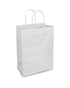 DU-10513-W BAG SHOP MISSY WHT 60#BW W/H 10X5X13 250/BX