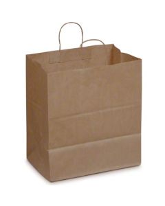 DU-141015-K DURO BAG SHOP SUPER ROYAL KRAFT 70# BW W/H 14X10X15.75 200/CS