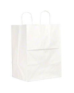 DU-87904 BAG SHOP REGAL WHT 65#BW W/H 12X9X15.75 200/CS