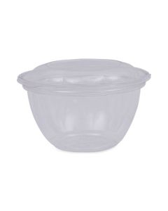 ECOEPSB18 ECO-PRODUCTS RENEWABLE & COMPOSTABLE SALAD BOWLS WITH LIDS, 18OZ, CLEAR, PLASTIC, 50/PACK, 150/CASE