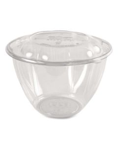 ECOEPSB48 ECO-PRODUCTS RENEWABLE & COMPOSTABLE SALAD BOWLS WITH LIDS, 48OZ, CLEAR, PLASTIC, 50/PACK, 3/PACKS/CARTON