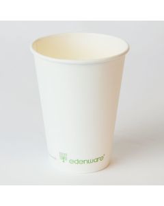 EDW-PLA12 PRIMEWARE CUP PAPER 12 OZ HOT PLA PRIME DESGN CMPST LID CHCL8 1M/CS