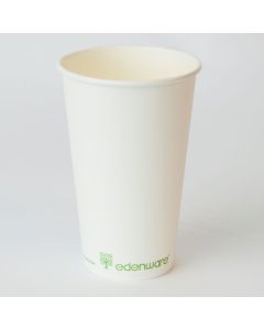 EDW-PLA16 PRIMEWARE CUP PAPER 16 OZ HOT PLA PRIME DESGN CMPST LID CHCL8 1M/CS