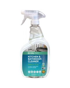 EF-PL9746-6 ECOS PRO PL9746 PARSLEY PLUS® ALL PURPOSE KITCHEN AND BATHROOM CLEANER 32 OZ SPRAYER, WATER WHITE, LIQUID, (6 PER PACK)