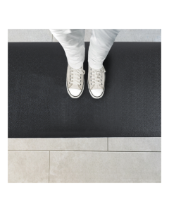 AO-7106034 AMERICO MFG FLOOR MAT, AF-EVERSOFT GRAY RIBBED 3'X4'X0.375"
