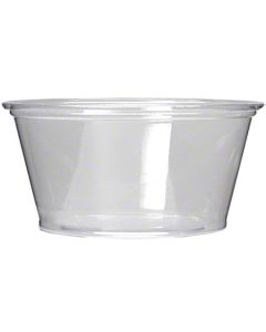 FK-PC200 CUP PLAS SOUFFLE 2OZ PS 2500/ LID: XL250PC