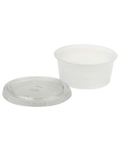 FK-PC325 CUP PLAS SOUFFLE 3.25Z PS 2500 LID: XL345