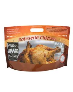 FIC-00545 BAG ROTISSERIE CHICKEN 12.8X8X5 250/CS