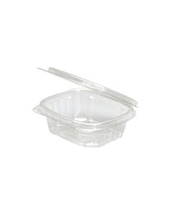 GEN-AD04 4 OZ. FLAT LID 4.17 X 3.75 X 1.33 CLEAR 400/CS