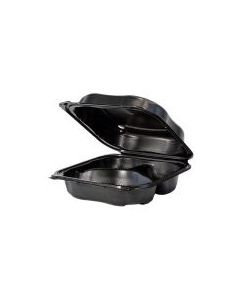 GEN-CLX203-3L LARGE SQUARE 3-CMPT 8.35 X 8.32 X 2.88 BLACK 150/CS