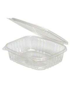 GEN-AD24 24 OZ. FLAT LID 7.15 X 6.34 X 1.82 CLEAR 200/CS