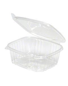 GEN-AD32 32 OZ. FLAT LID 7.15 X 6.34 X 2.55 CLEAR 200/CS