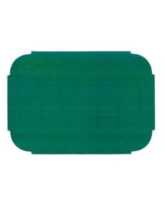 HM-901-D37 PLACEMAT 9.75X14 HUNTER GRN ROUND CORNERS 1000/CS